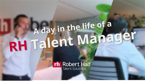 talent manager robert half|Robert Half Talent Manager Salaries